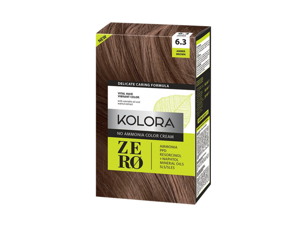 თმის საღებავი Aroma Kolora Zero N 6.3