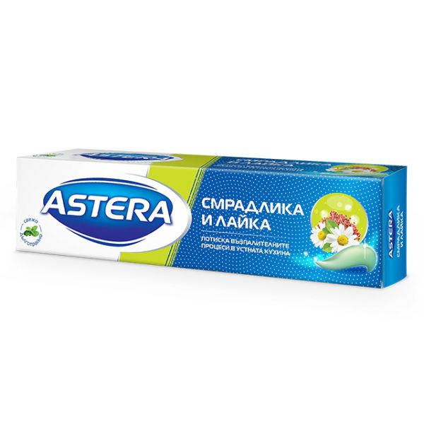 Astera კბილის პასტა გვირილის ექსტრაქტით