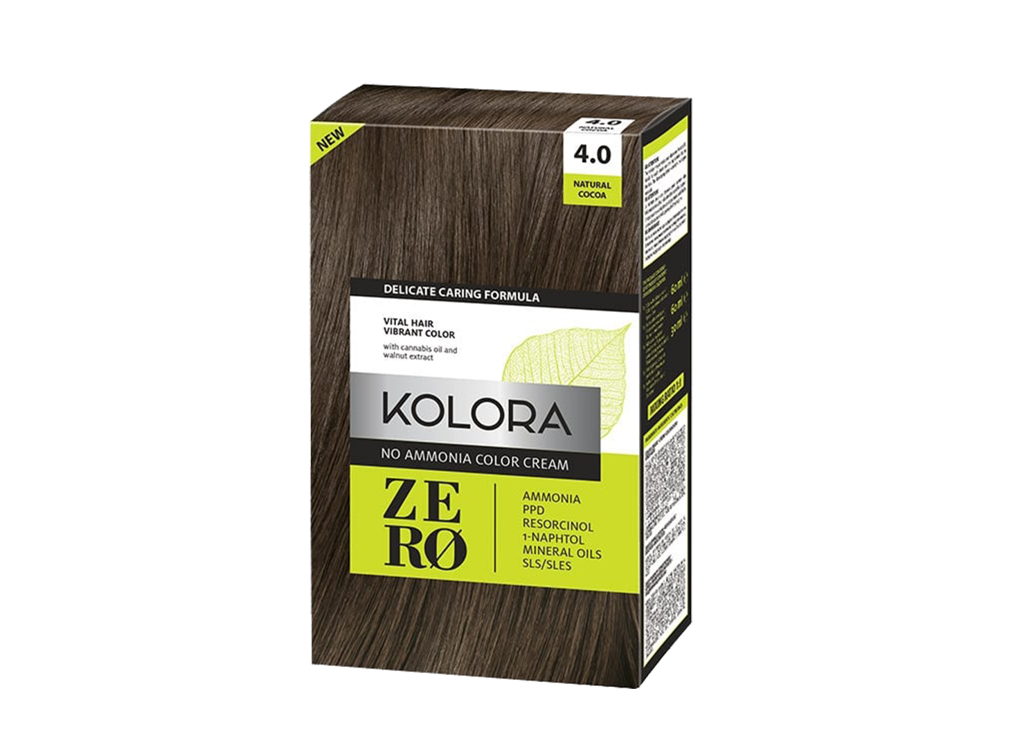 თმის საღებავი Aroma Kolora Zero N 4.0