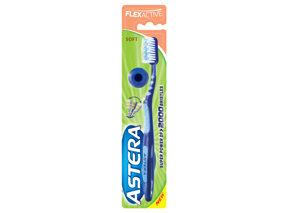 ASTERA FLEX ACTIVE კბილის ჯაგრისი (soft)