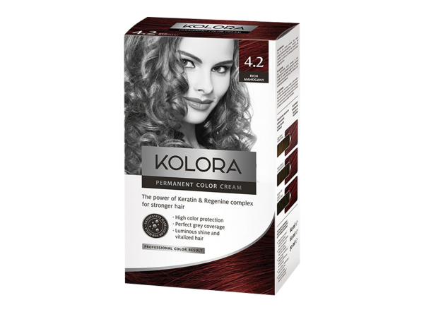 თმის საღებავი Aroma Kolora N 4.2
