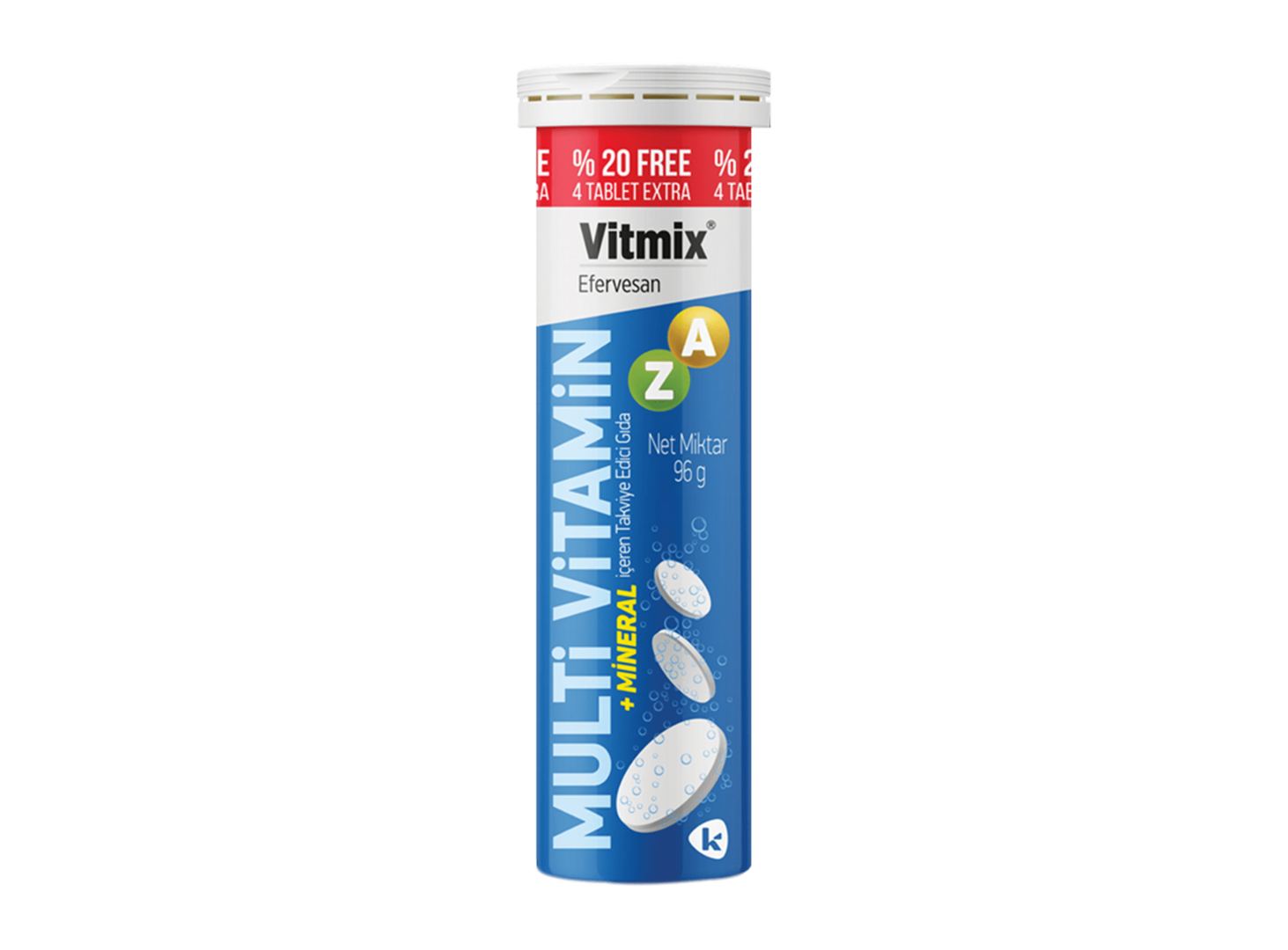 VITMIX  მულტივიტამინი N24 შუშხუნა ტაბ - KOC PHARMA